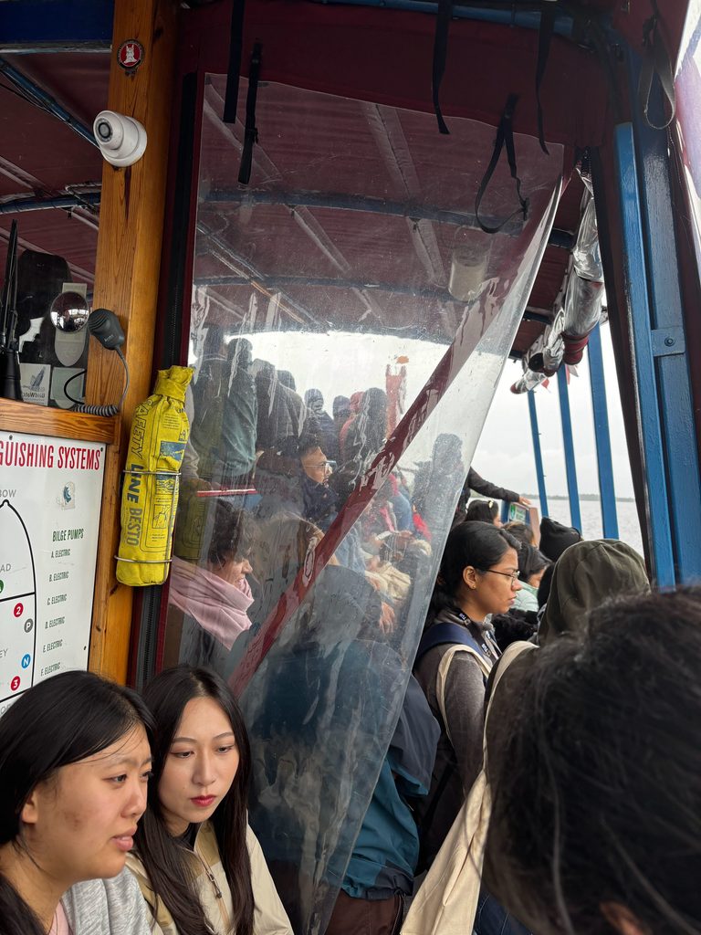The Viking Boat Trip, but soooo funny. Too many students on the boat, it seems like illegal immagration boat.